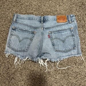 Levi’s Women’s Distressed Jean Shorts